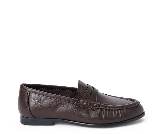 COCONUTS BY Matisse Carlton Womens Moc Closed Toe Loafers, 8 Medium, Brown