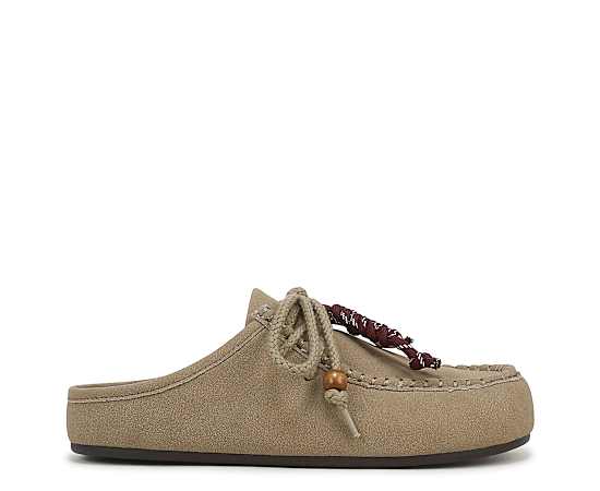 Blowfish Malibu Women's Cairo Clog Mules - Taupe Faux Suede