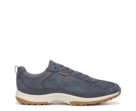Dr. Scholl's Women's Ruby Sneaker Shoes Oxide Blue Microsuede DRSCH Oxide Grey Blue 7.0 M