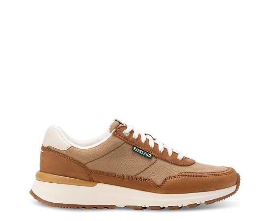 Eastland Leap Jogger Womens Sneakers, 8 Medium, Brown