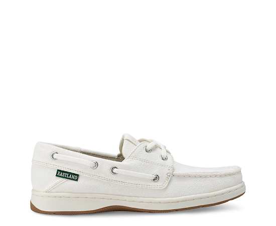 Eastland Summer Womens Boat Shoes, 7 Medium, White