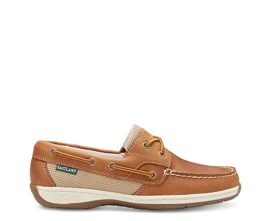 Eastland Solstice Womens Boat Shoes, 8 Medium, Blue