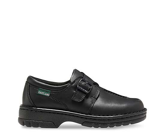 Eastland Syracuse Womens Round Closed Toe Slip-On Shoe, 7 Medium, Black