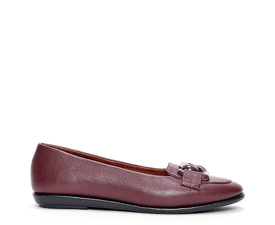 Aerosoles Women's Bell Almond Toe Ballet Flats - Java Faux Suede