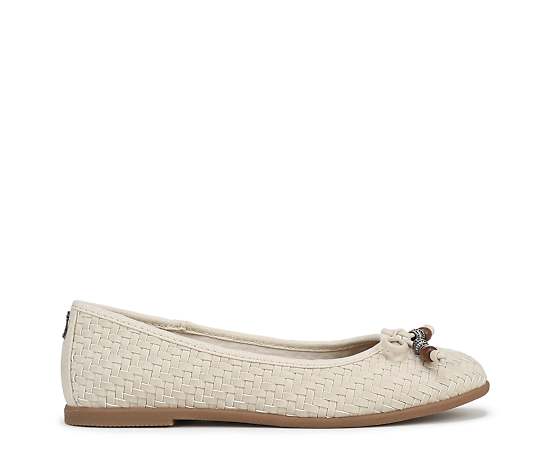 Blowfish Malibu Women's Bardot 2 Slip-On Flats - Cloud Woven Fabric