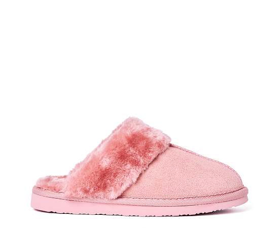 Minnetonka Moccasin Chesney Scuff Slippers for Ladies - Blush