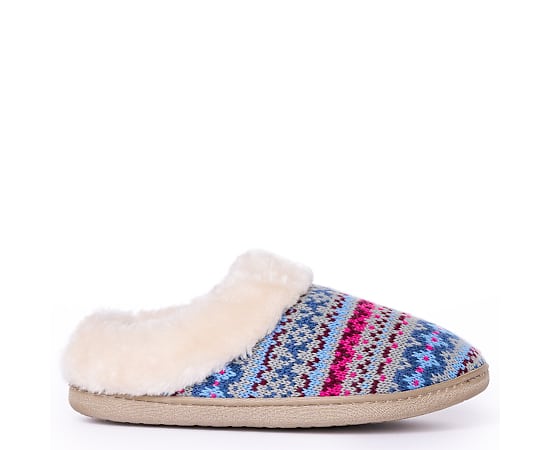 Minnetonka Women's Dina Clog Slippers - Blue multi