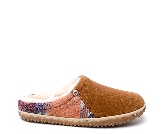 Minnetonka Tahoe Slipper Clogs - Brown multi