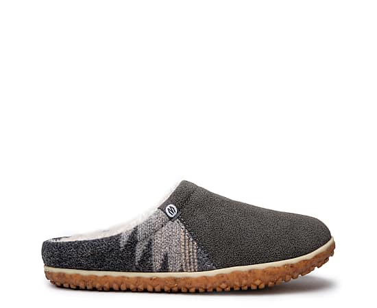Minnetonka Tahoe Slipper Clogs - Grey multi