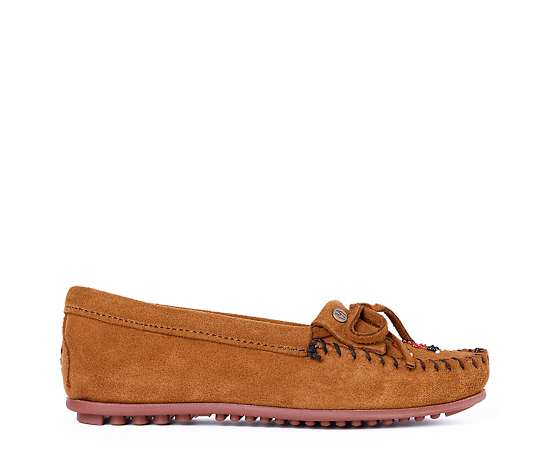 Minnetonka Women's Thunderbird "Animikii" Moccasins - Brown