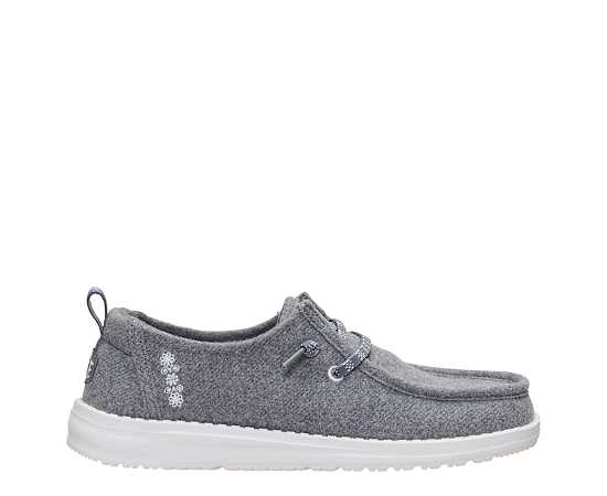 HEYDUDE | Women's Casual | Wendy Cozy Wool - Poppy Seed | Size 11