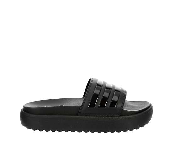 WOMENS ADILETTE PLATFORM SLIDE SANDAL