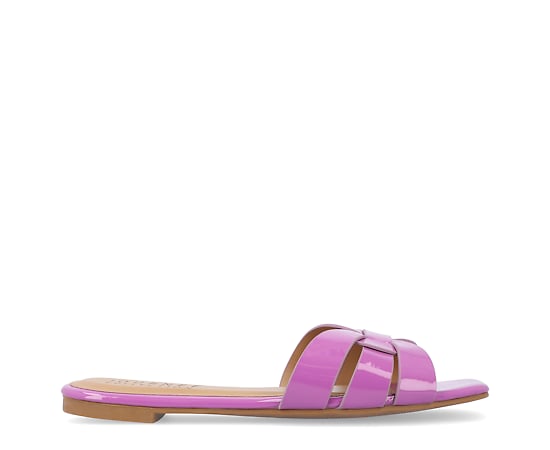 JOURNEE COLLECTION-WOMENS ARRINA SLIP-ON SANDAL