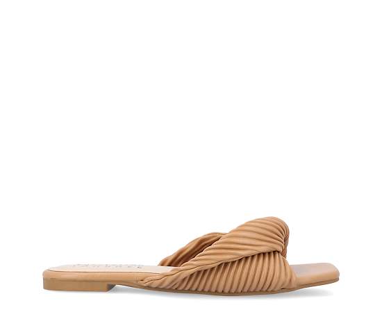 JOURNEE COLLECTION-WOMENS EMALYNN SLIP-ON SANDAL
