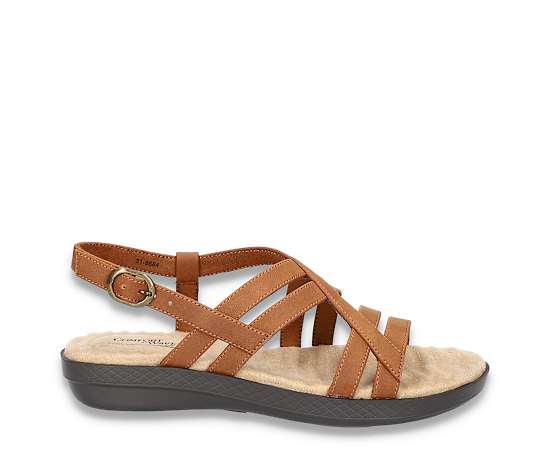 Easy Street Women's Lobo Comfort Sandals - Tan