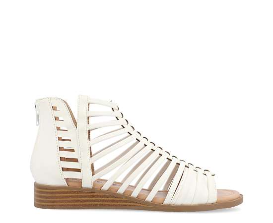 JOURNEE COLLECTION-WOMENS DELILAH WIDE SANDAL