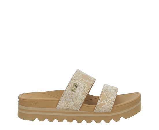 WOMENS BANDED HORIZON HI SLIDE SANDAL