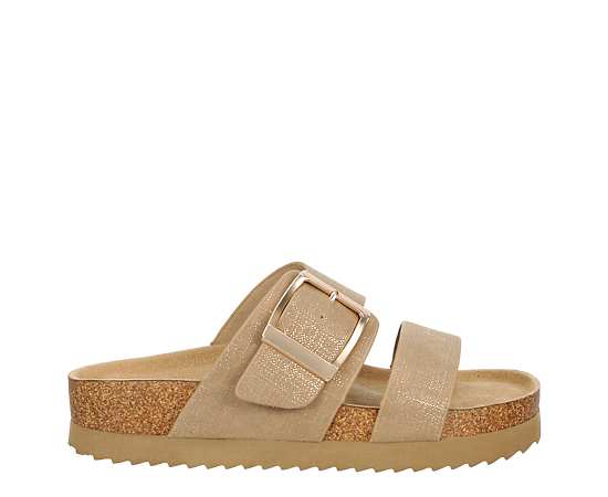 WOMENS CLARA FOOTBED SANDAL