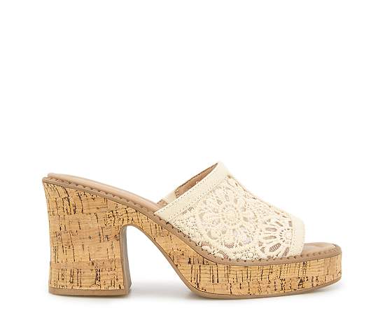 WOMENS PHEBY SLIDE WEDGE SANDAL