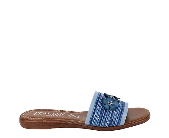 ITALIAN SHOEMAKERS-WOMENS IVANNA SLIDE SANDAL