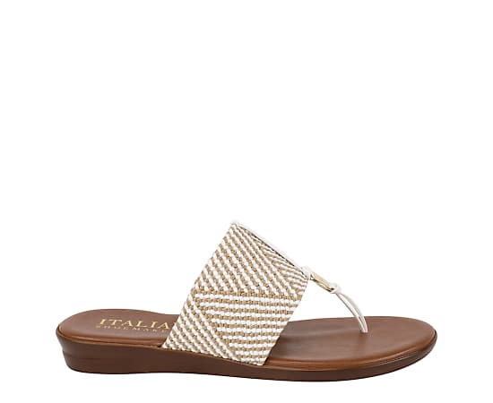 ITALIAN SHOEMAKERS-WOMENS LEANA WEDGE SANDAL