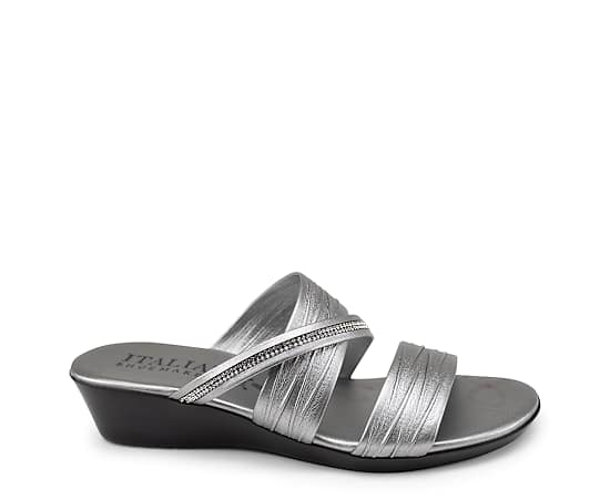 ITALIAN SHOEMAKERS-WOMENS HOLLIS WEDGE SANDAL