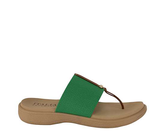 ITALIAN SHOEMAKERS-WOMENS JAHZARA WEDGE SANDAL