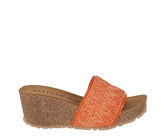 ITALIAN SHOEMAKERS-WOMENS IBBIE WEDGE SANDAL