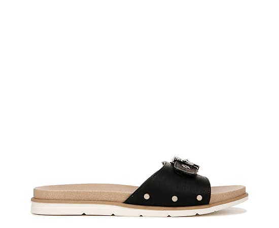 WOMENS NICE ICONIC FLAT SLIDE SANDAL