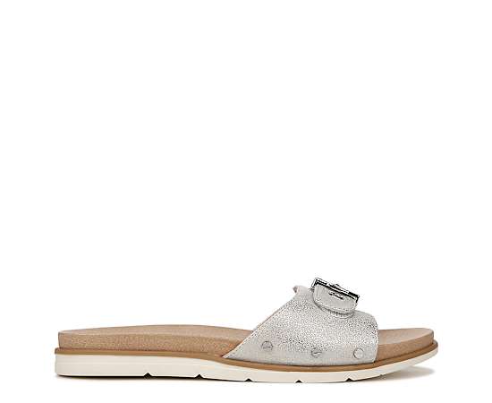 WOMENS NICE ICONIC FLAT SLIDE SANDAL