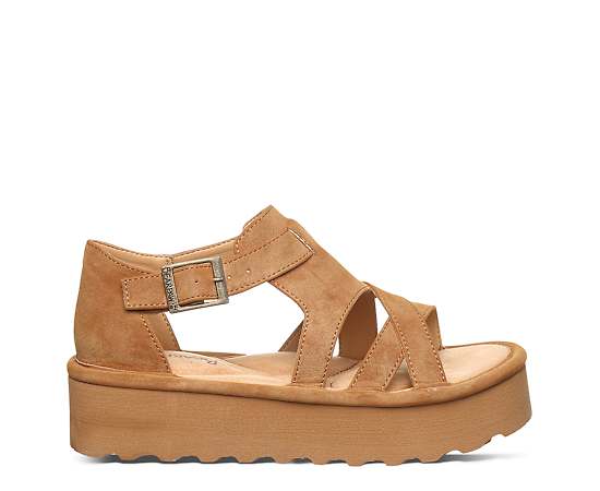 Bearpaw Women's Pinnacle Round Toe Sandals - Brown