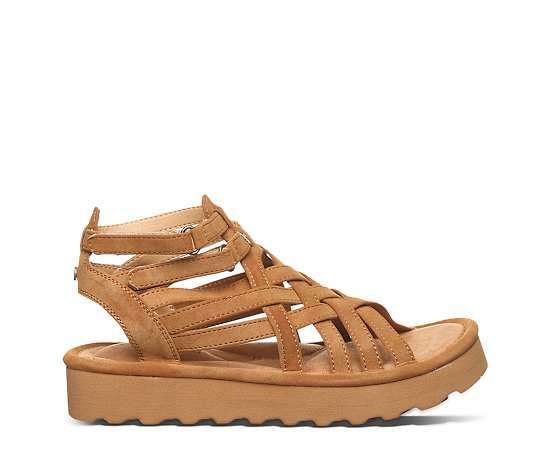 Bearpaw Women's Prominence Round Toe Sandals - Brown
