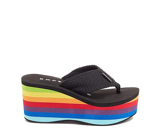 WOMENS CRUSH PLATFORM THONG