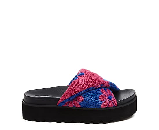 WOMENS BREEZE PLATFORM SLIDE