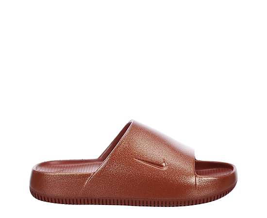 WOMENS CALM SLIDE SHIMMER PRINT SANDAL