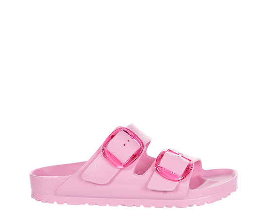WOMENS ARIZONA ESSENTIALS BIG BUCKLE SLIDE SANDAL