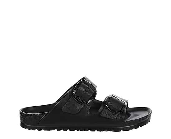 WOMENS ARIZONA ESSENTIALS BIG BUCKLE SLIDE SANDAL