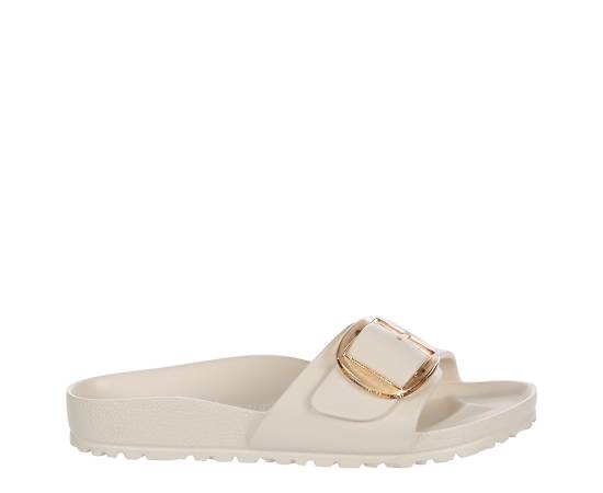 WOMENS MADRID ESSENTIALS BIG BUCKLE SLIDE SANDAL
