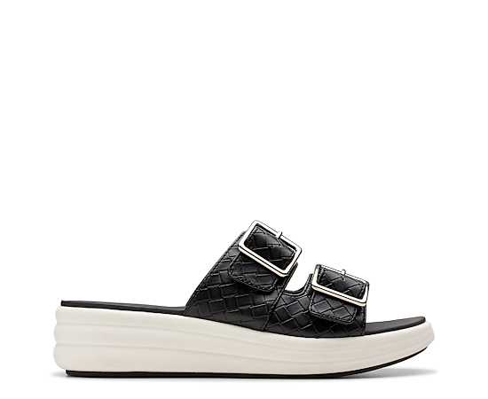 CLARKS-WOMENS DRIFT BUCKLE SANDAL