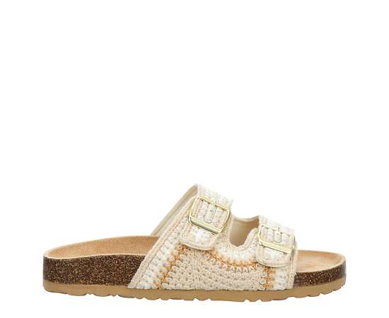 WOMENS TUTU CROCHET SLIDE SANDAL