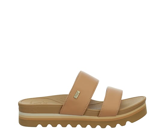 WOMENS BANDED HORIZON HI SLIDE SANDAL