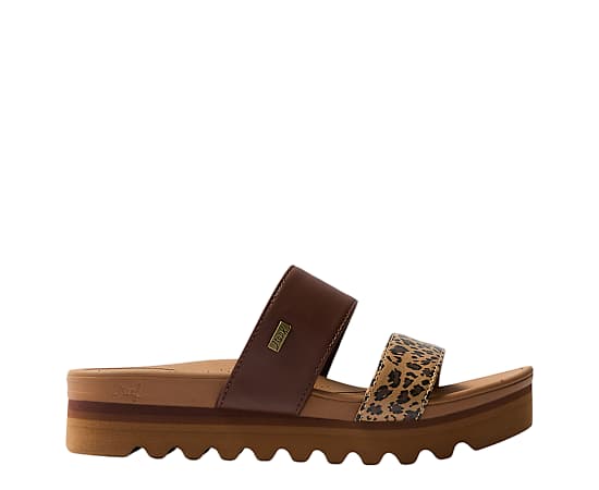 WOMENS BANDED HORIZON HI SLIDE SANDAL