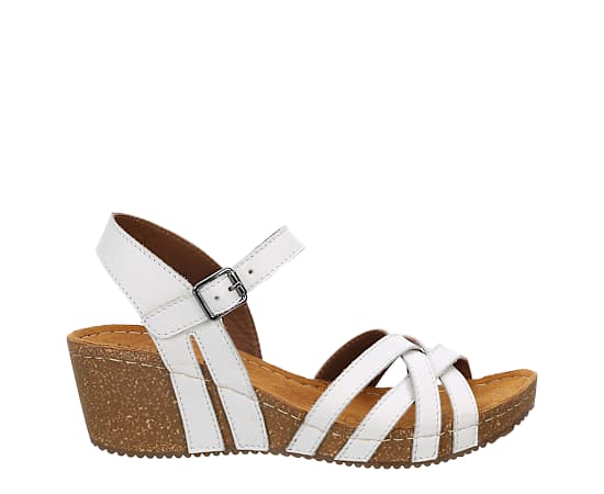 WOMENS FLORA WEDGE SANDAL