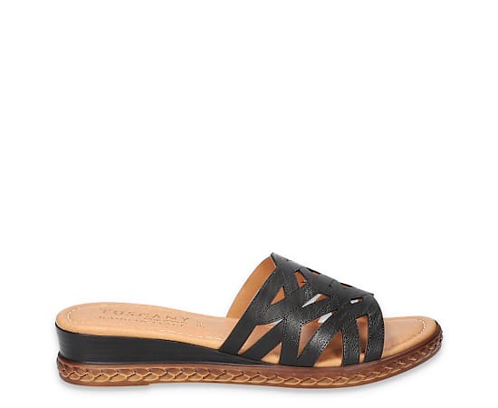 TUSCANY-WOMENS EDDA WEDGE SANDAL