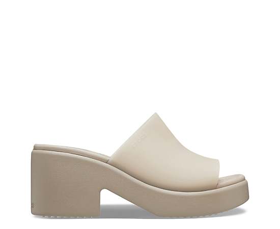 WOMENS BROOKLYN FROSTED SLIDE HEEL