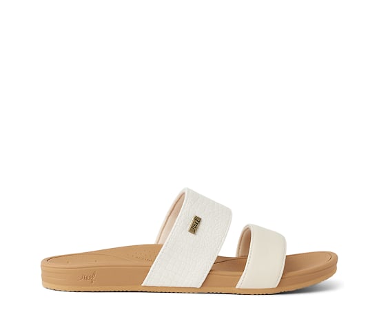 WOMENS BANDED HORIZON SLIDE SANDAL