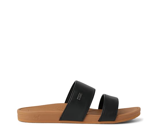 WOMENS BANDED HORIZON SLIDE SANDAL