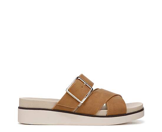 XAPPEAL WOMENS NIYAH WEDGE SANDAL - LATTE