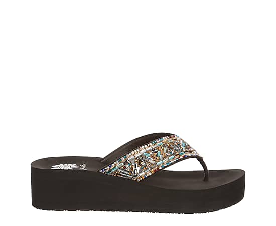 YELLOW BOX-WOMENS ROSALIE FLIP-FLOP SANDAL