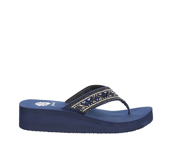 YELLOW BOX-WOMENS SAVERINA FLIP-FLOP SANDAL